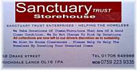 Sanctuary Storehouse Charity Shop